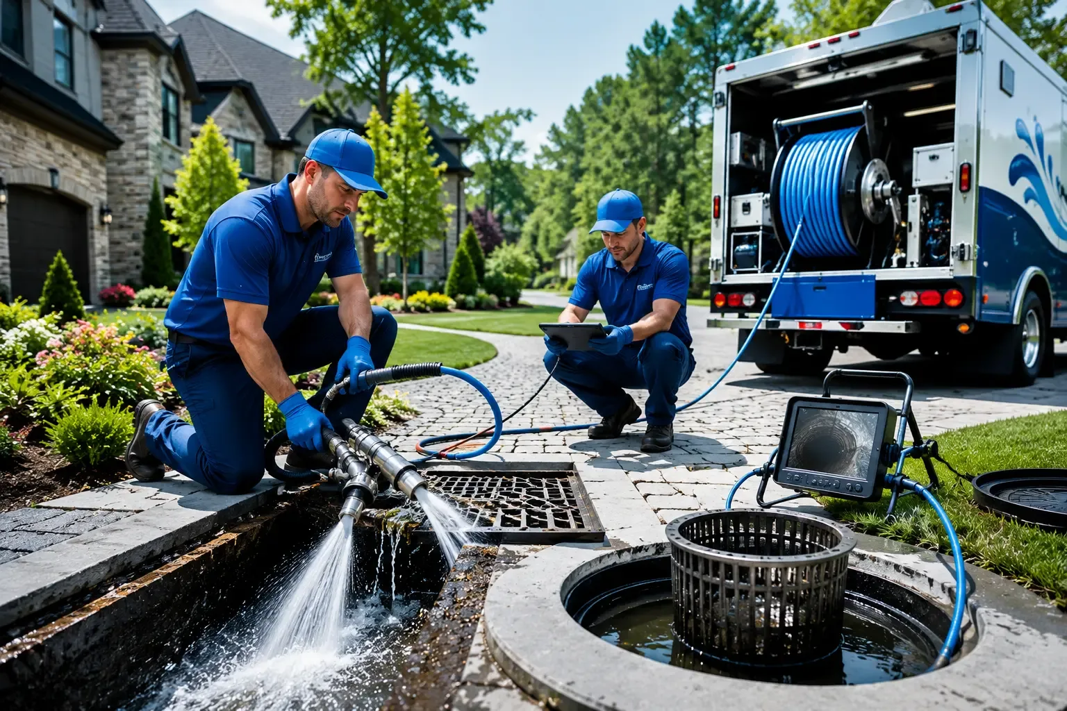 Local outdoor drain cleaning professionals in New Holland, SD